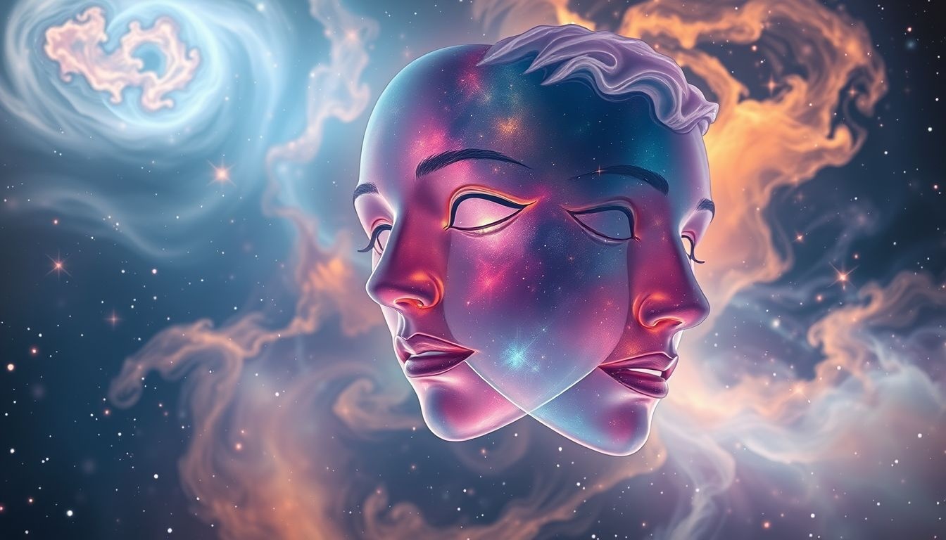 Rêver d’un masque coloré révèle vos multiples identités intérieures.