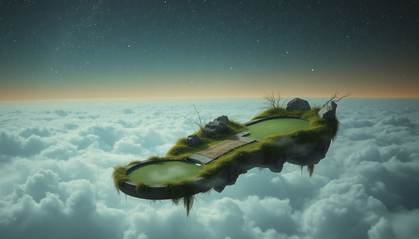 Rêver d’un mini-golf en ruine symbolise des occasions manquées amères.