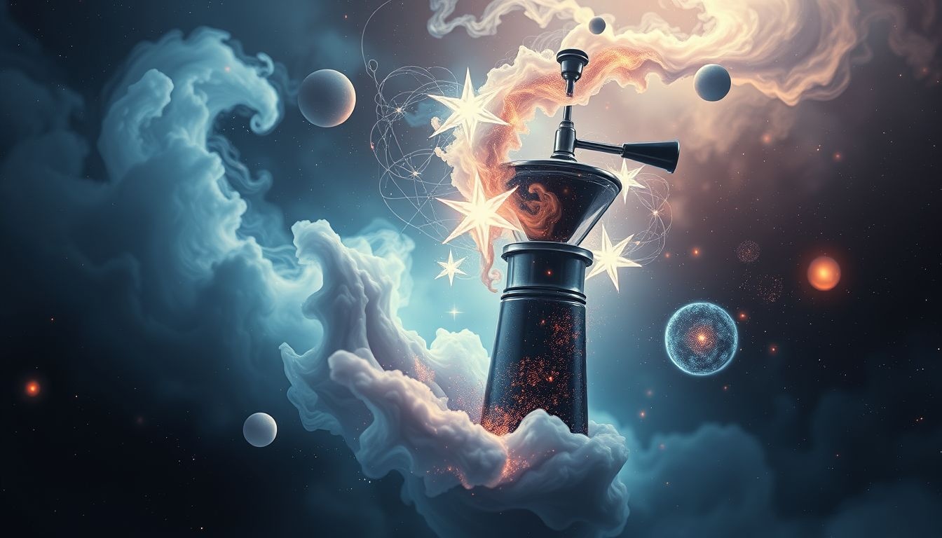 Rêver d'un moulin à café symbolise souvent une transformation intérieure profonde.