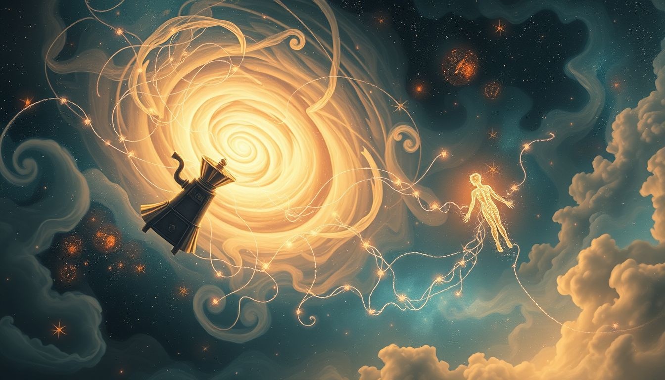 Rêver d'un moulin à café symbolise souvent le partage social.