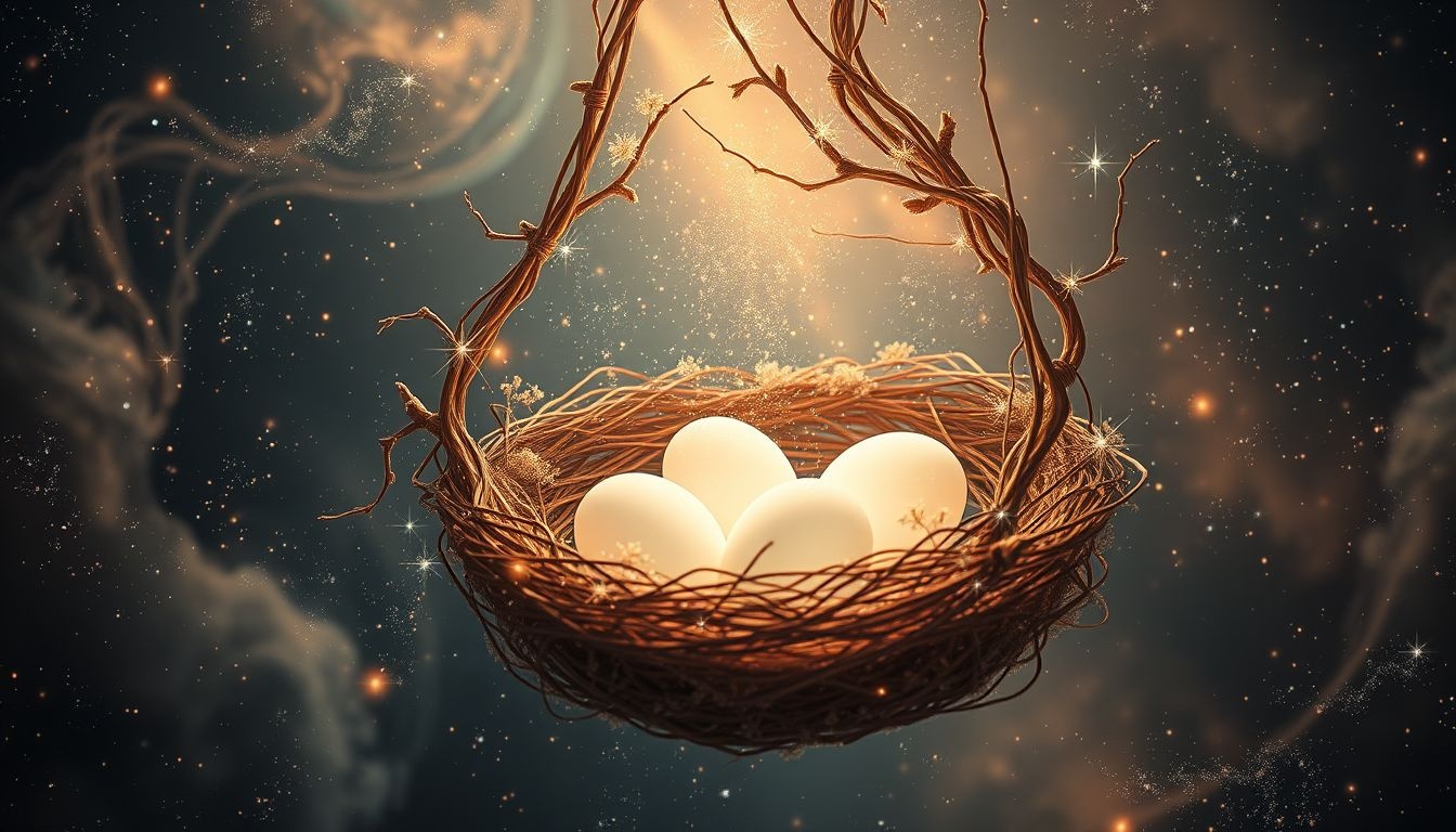 Rêver d'un nid de cailles symbolise fertilité et nouveaux départs.