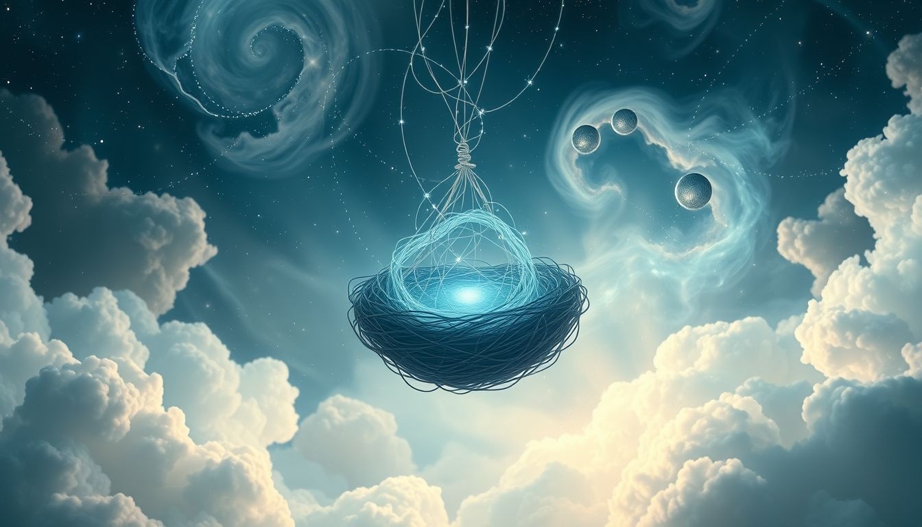 Rêver d’un nid bleu symbolise paix intérieure et épanouissement.