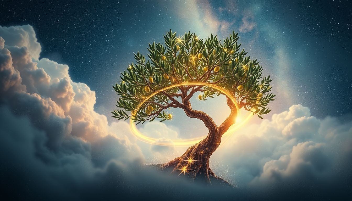 Rêver d’un olivier penché symbolise flexibilité face aux défis.