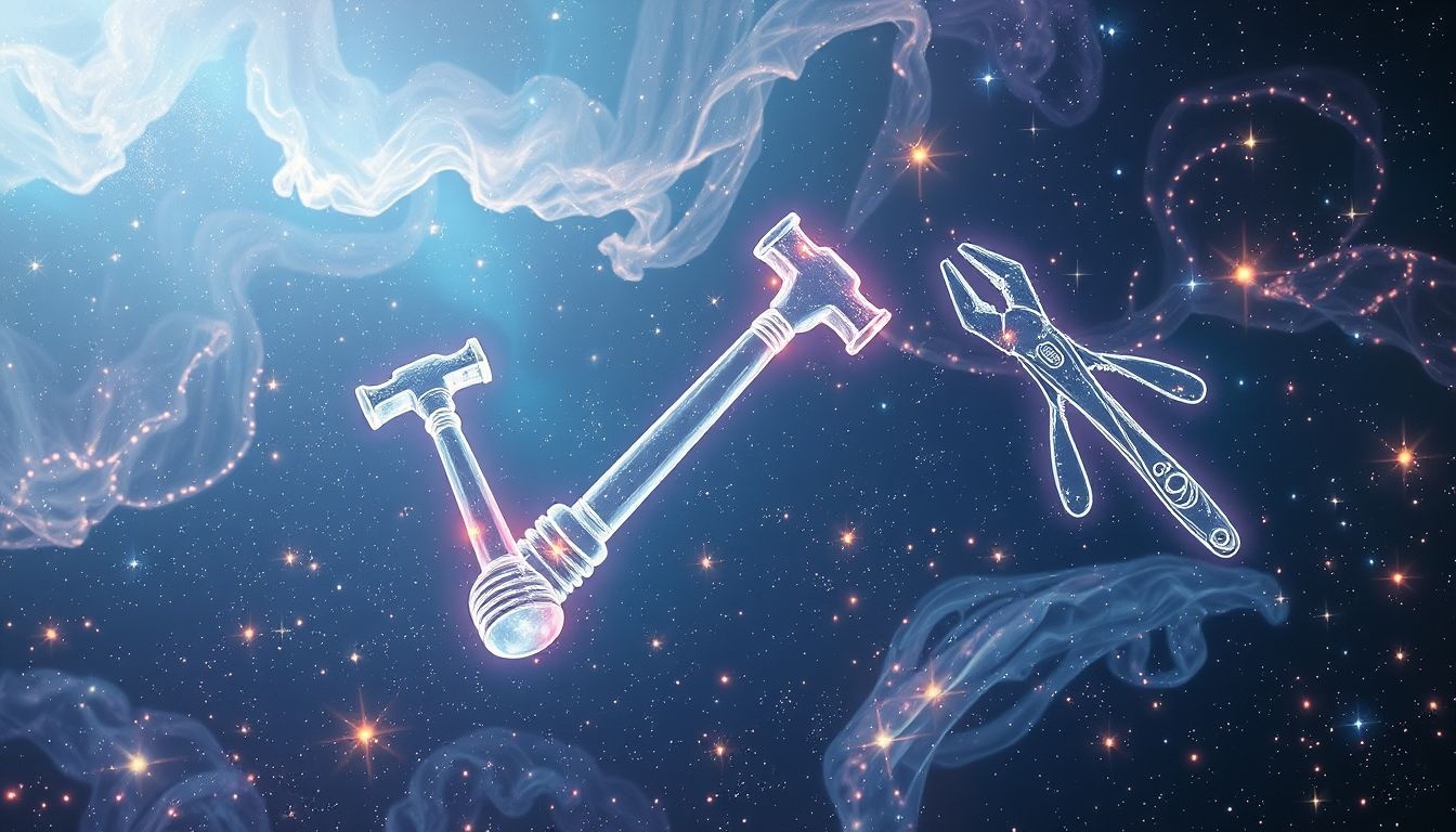 Rêver d’outil en fer symbolise puissance, travail et transformation intérieure.