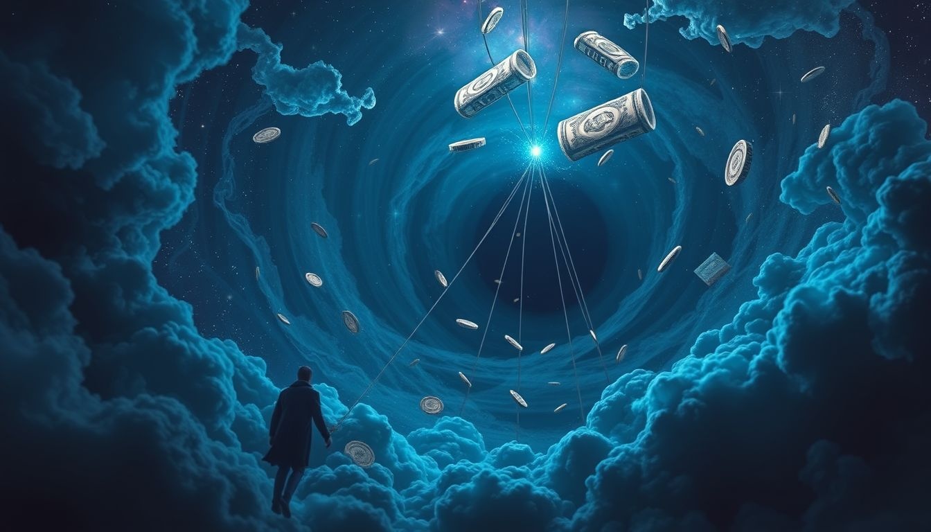 Rêver d'un percepteur menaçant reflète souvent un stress financier intense.