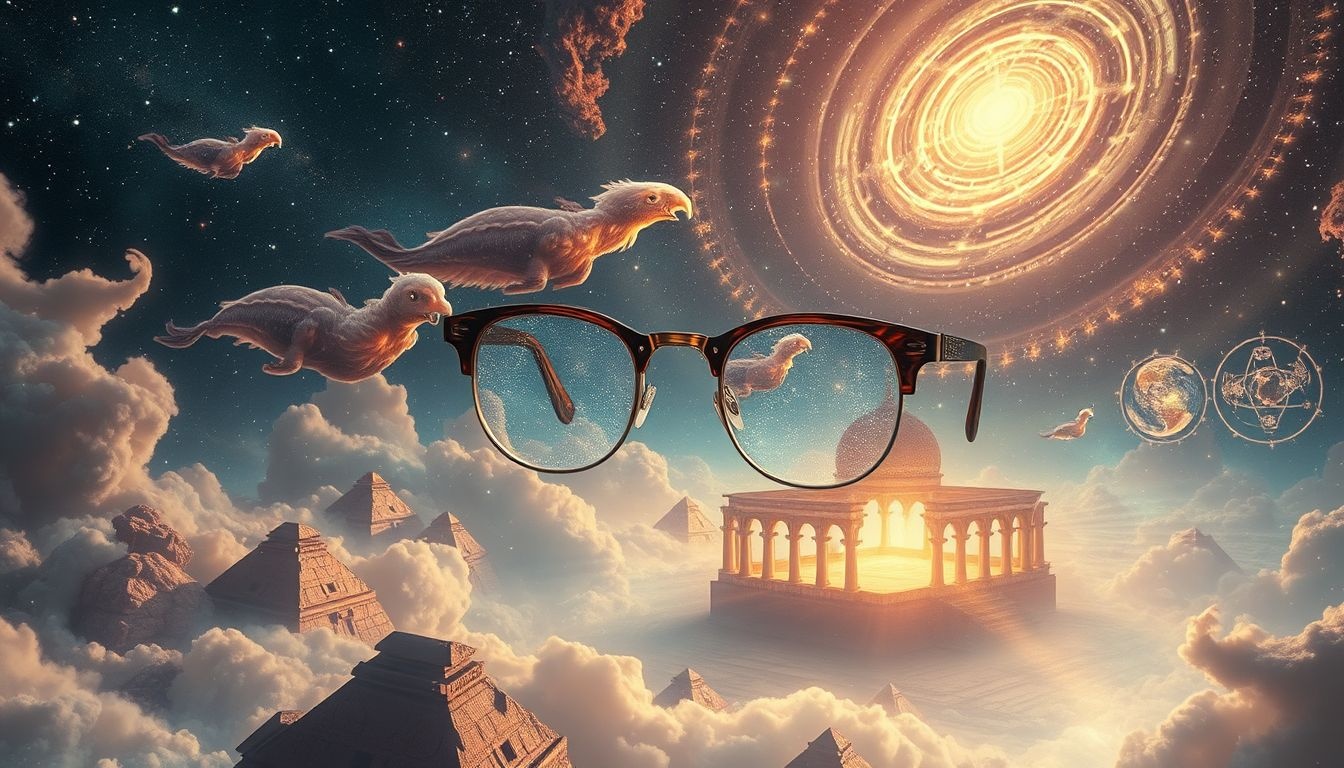 Rêver d'un pince-nez révèle souvent un doute envers les traditions établies.