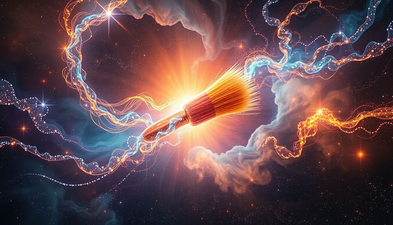 Rêver d’un pinceau dur symbolise une volonté créative sans compromis.