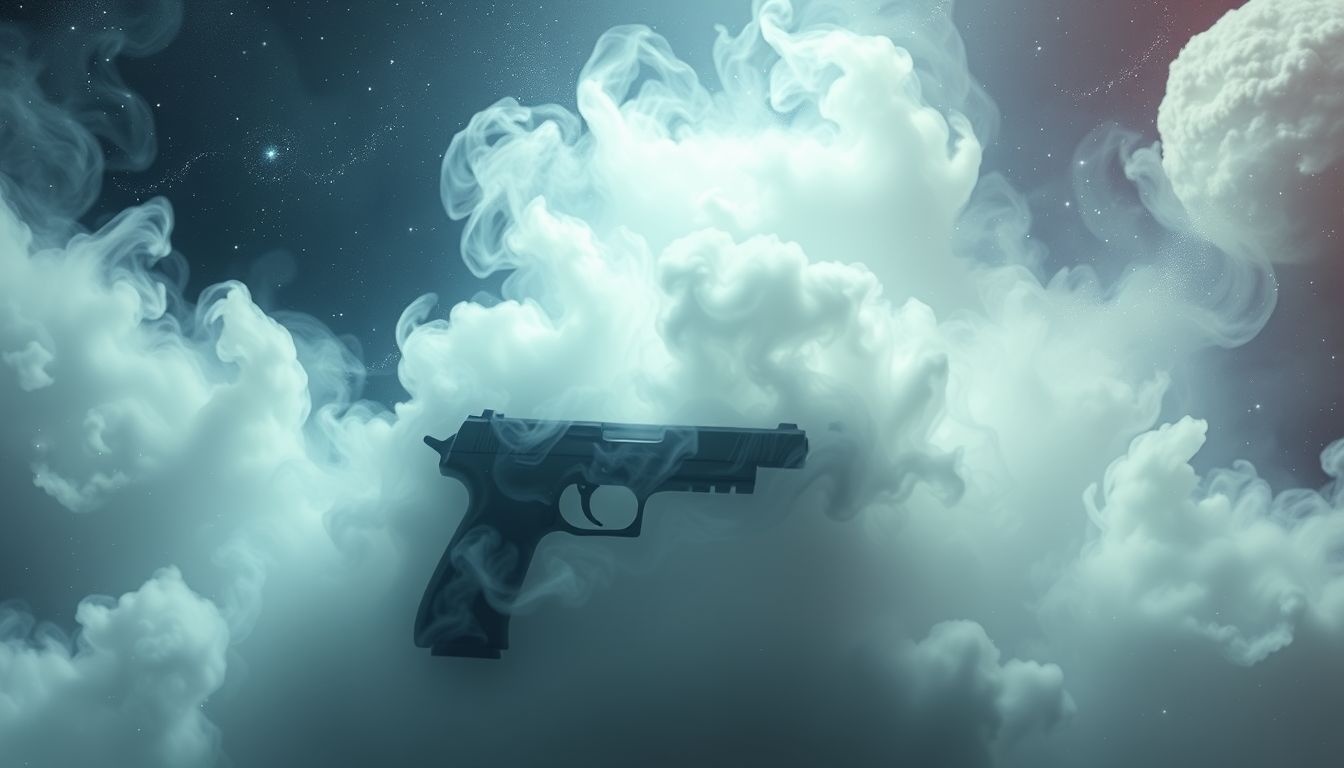 Rêver d’un pistolet caché symbolise un danger imminent inconscient.