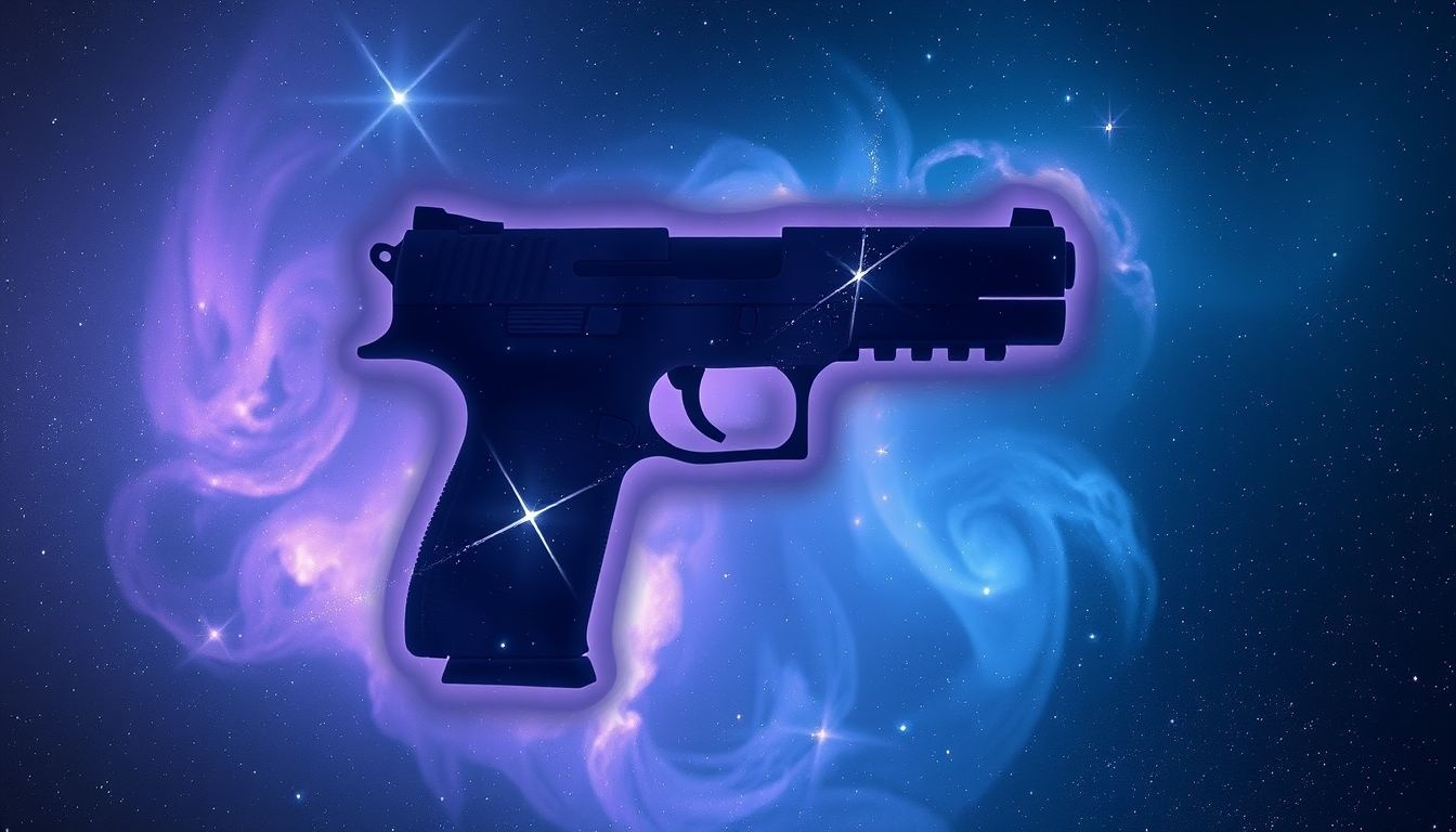 Rêver d’un pistolet dans un étui symbolise un pouvoir contrôlé.