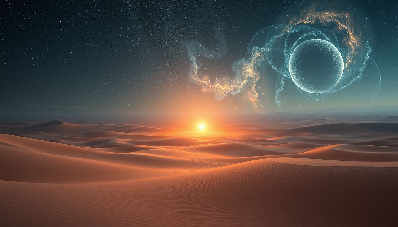 Le point central révèle un isolement profond et un désir de renouveau.