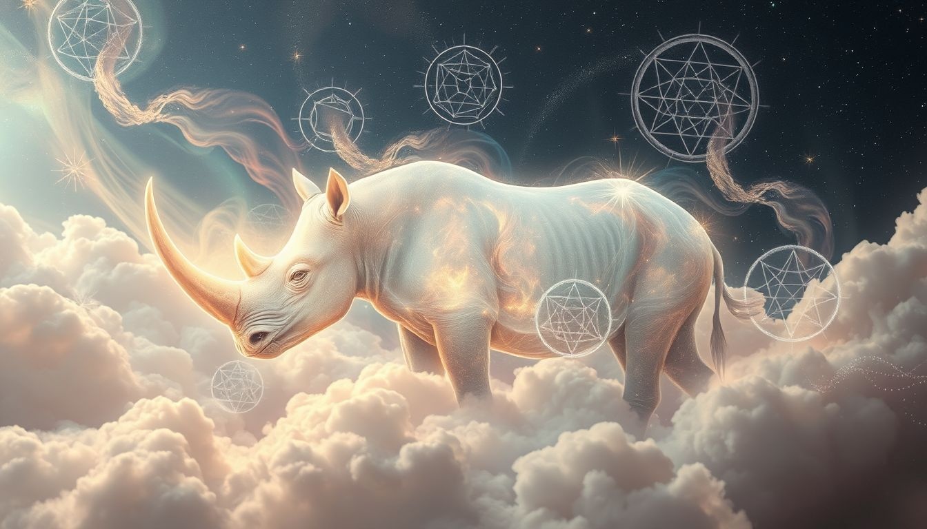 Rêver d’un rhinocéros parlant révèle l’écoute profonde de son inconscient.