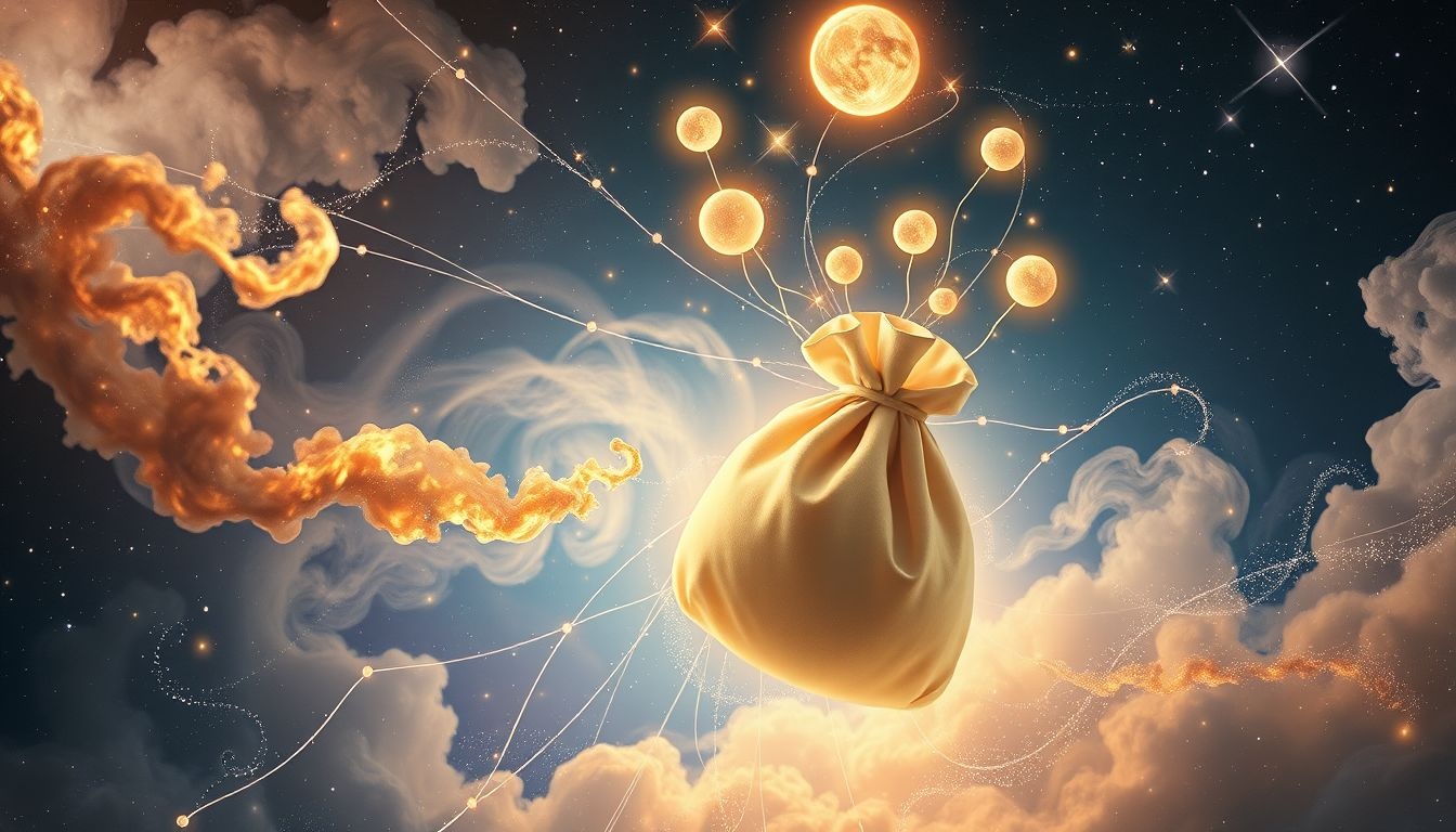 Rêver d’un sac de bonne volonté symbolise richesse intérieure et générosité.