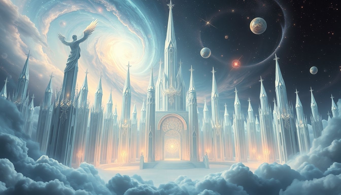 Rêver d’un sanctuaire géant symbolise quête de paix intérieure profonde.