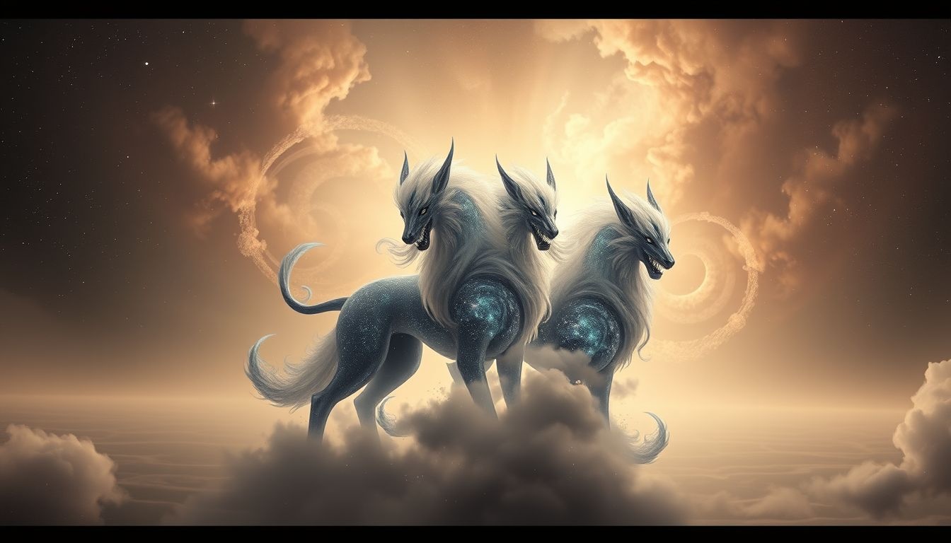 Rêver d’un Cerbère unique signale un défi concentré à surmonter.