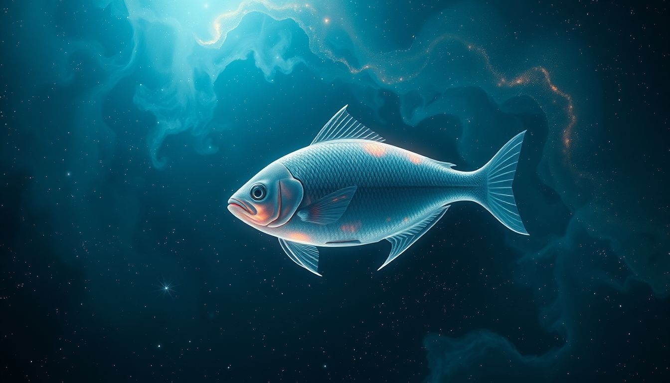 Rêver d’un poisson unique symbolise liberté et réflexion intérieure profonde.