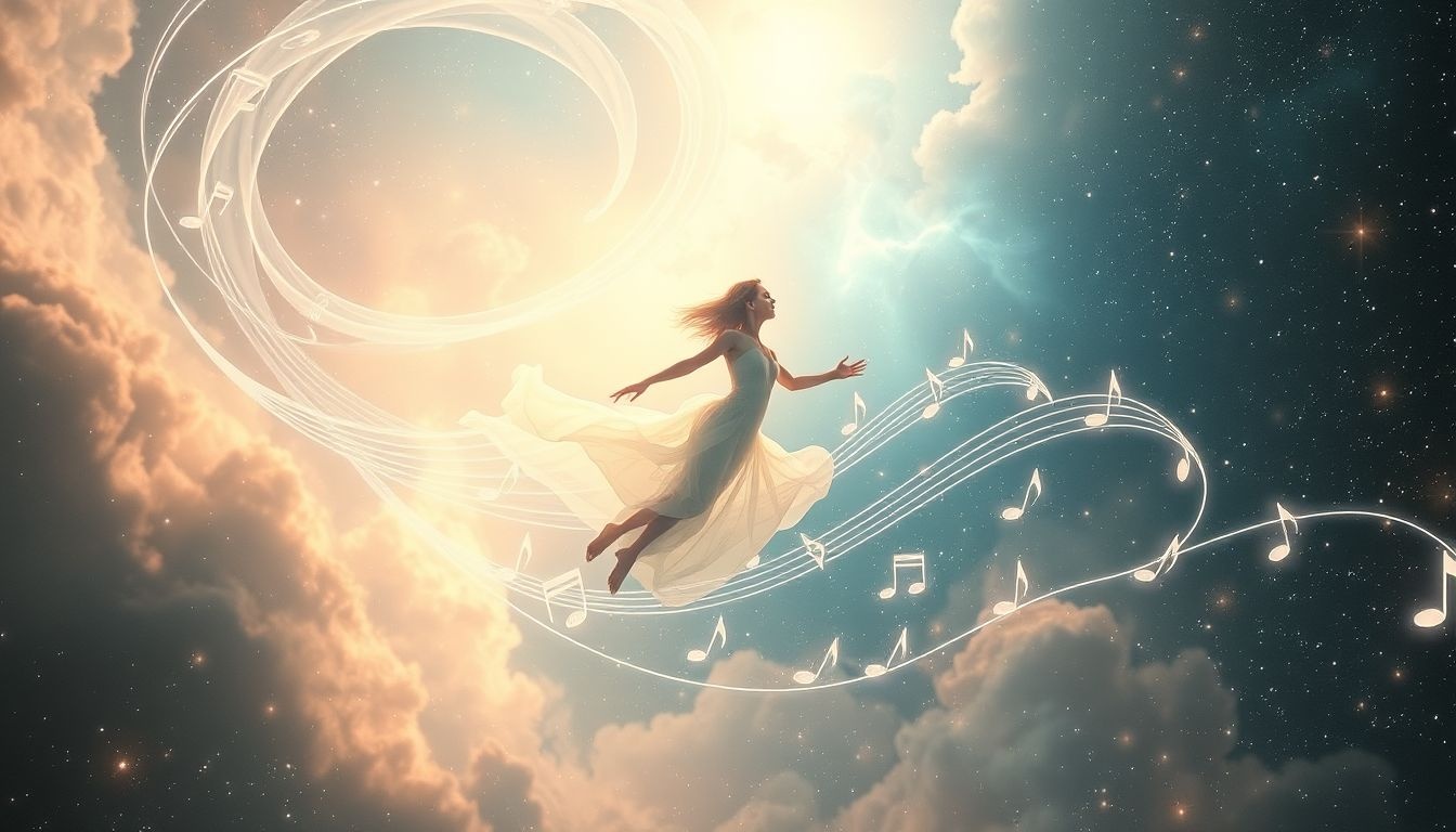 Rêver d'un somnambule avec musique révèle un équilibre émotionnel subtil.