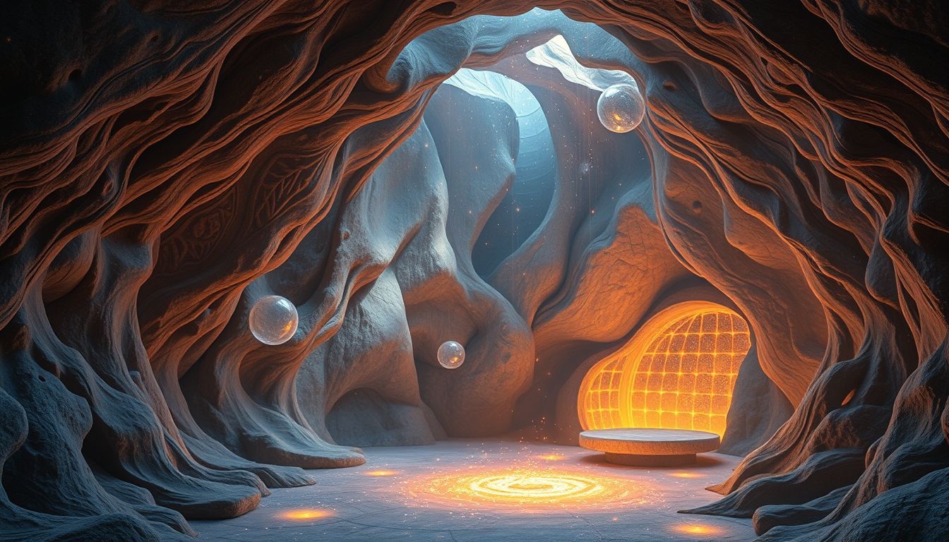 Un sous-sol lumineux symbolise des secrets révélés et l'espoir.