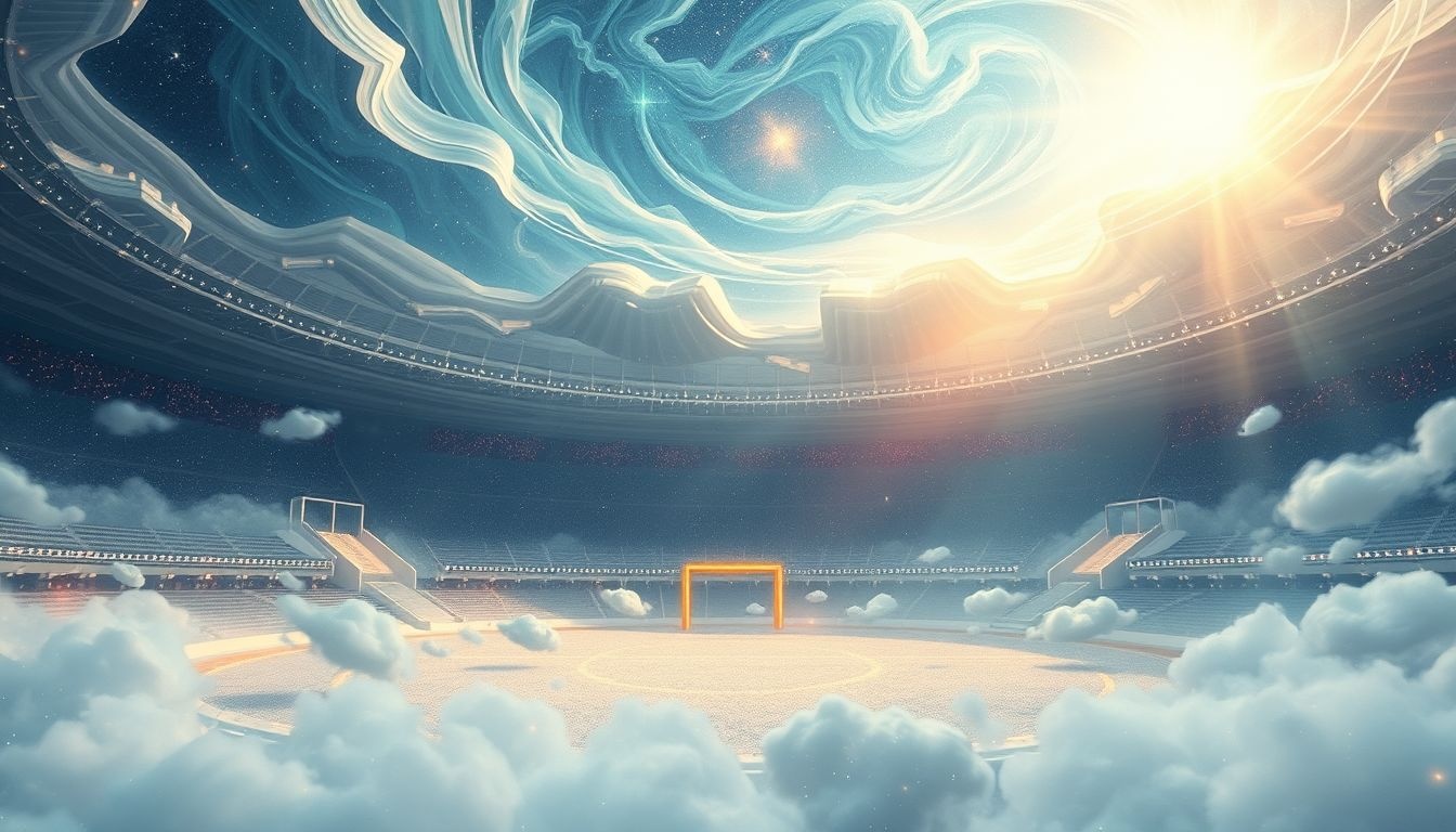 Rêver d’un stade avec obstacles symbolise la lutte et la persévérance.