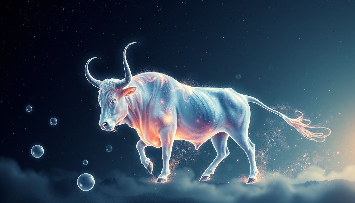 Rêver d'un taureau symbolise souvent force, puissance et obstination.