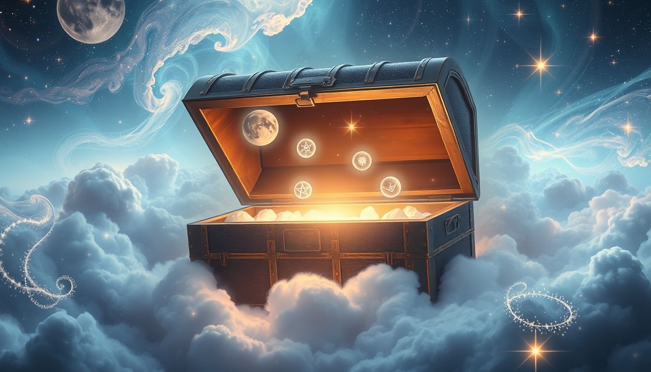 Rêver d’un trésor symbolise souvent un potentiel inexploité à révéler.