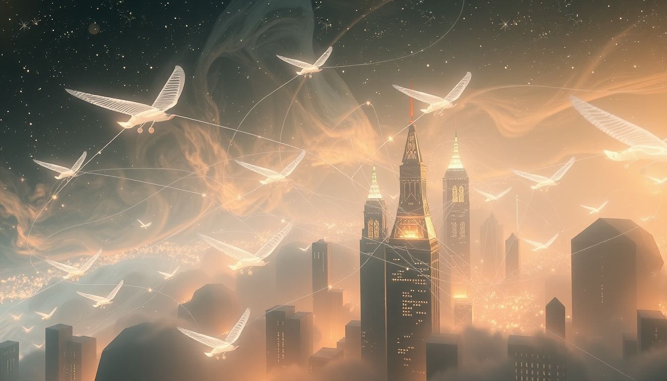 Rêver de vol à voile symbolise liberté et élévation sociale accrue.