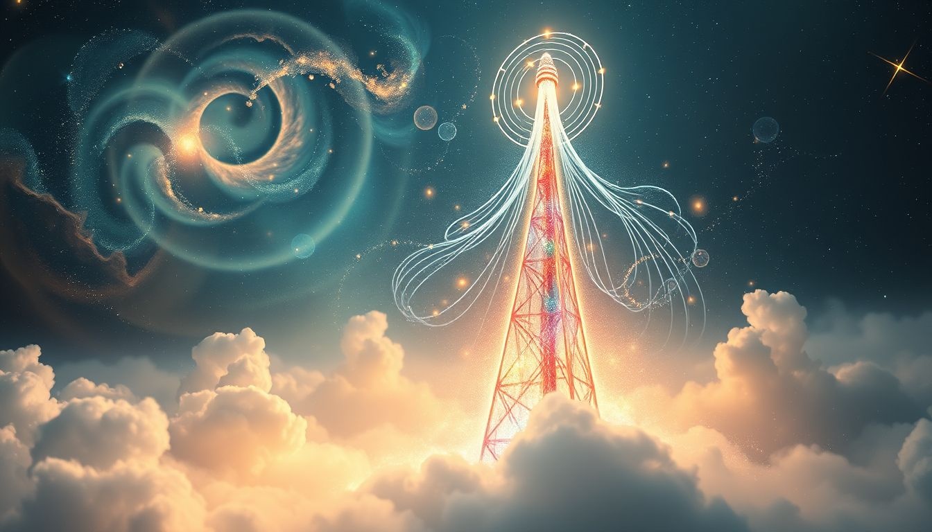 Rêver d’antenne radio géante symbolise un désir puissant d’expression.