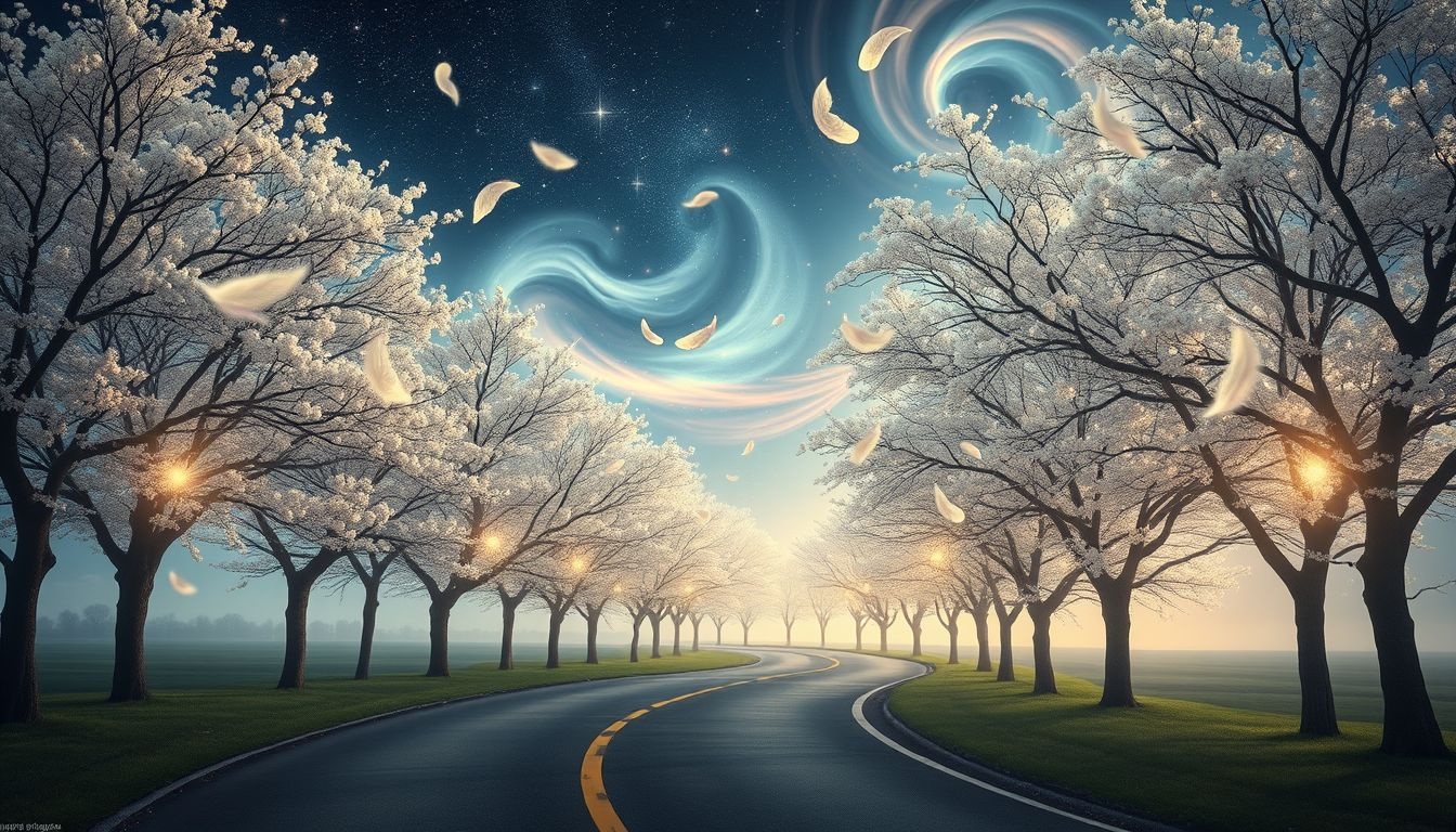 Rêver d’une avenue printanière symbolise renouveau et espoir profond.