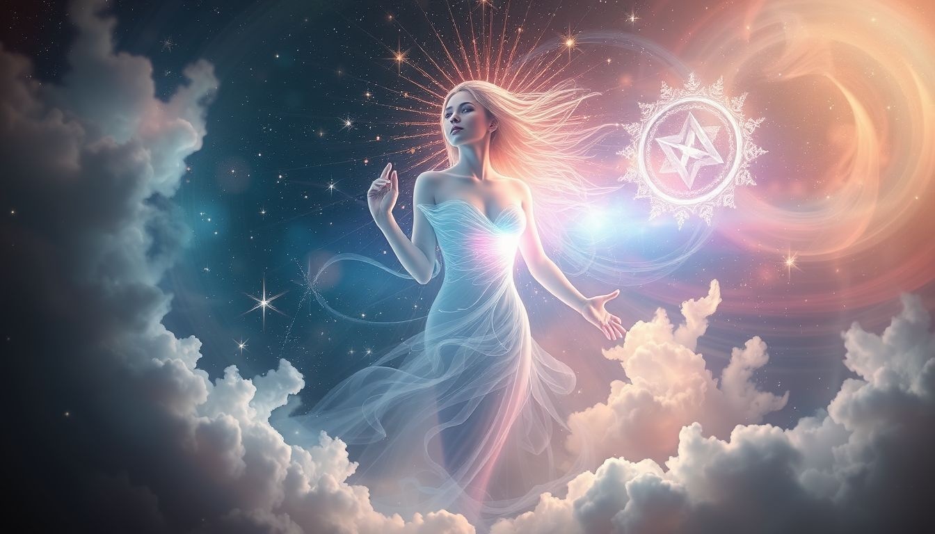 Rêver d'une bergère symbolise souvent une transformation spirituelle profonde.