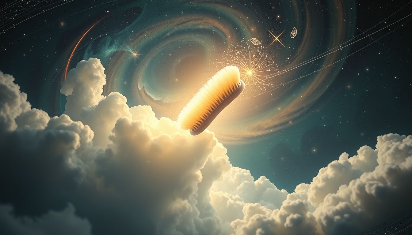 Rêver d'une brosse volante symbolise une ambition qui décolle rapidement.