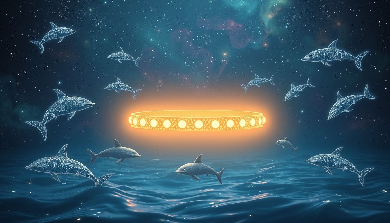 Rêver d’animaux aquatiques symbolise intuition et émotions profondes.