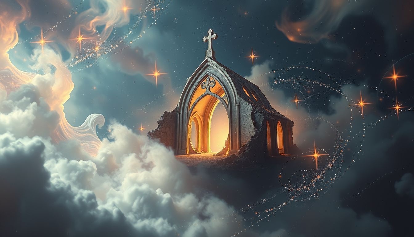Rêver d'une chapelle en ruine symbolise un besoin profond de réconfort.