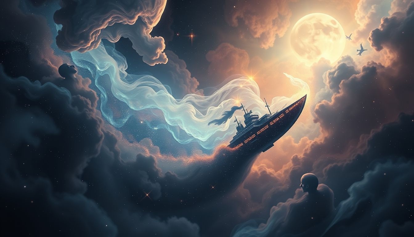 Rêver d’une galère hantée révèle peurs cachées et traumatismes anciens.