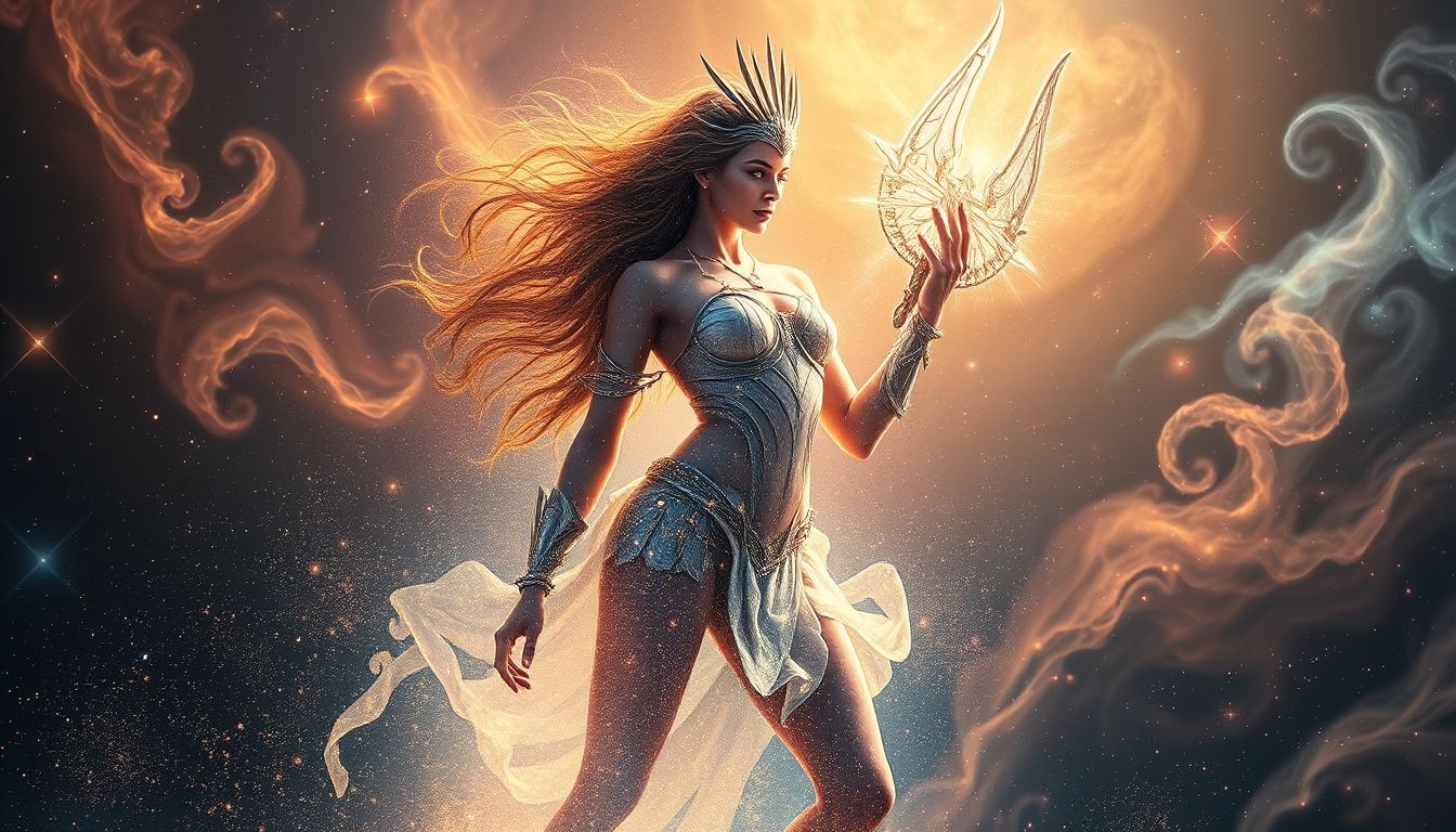 Rêver d'une guerrière amazonienne symbolise renaissance après une fin.