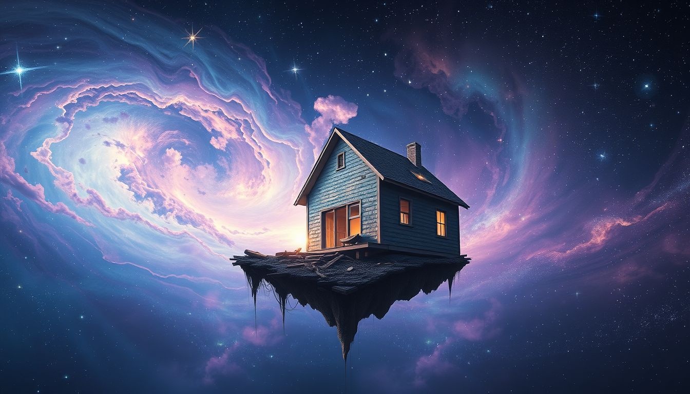 Rêver d'une maison en décomposition révèle des angoisses profondes et instabilité.