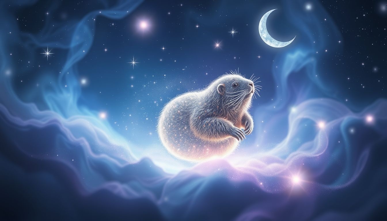Rêver d'une marmotte symbolise souvent santé et protection intérieure.