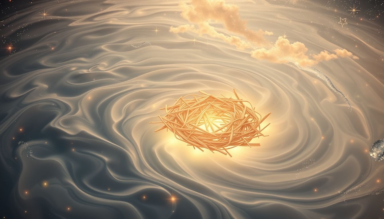 Rêver d'eau et natte de paille symbolise purification et émotions profondes.