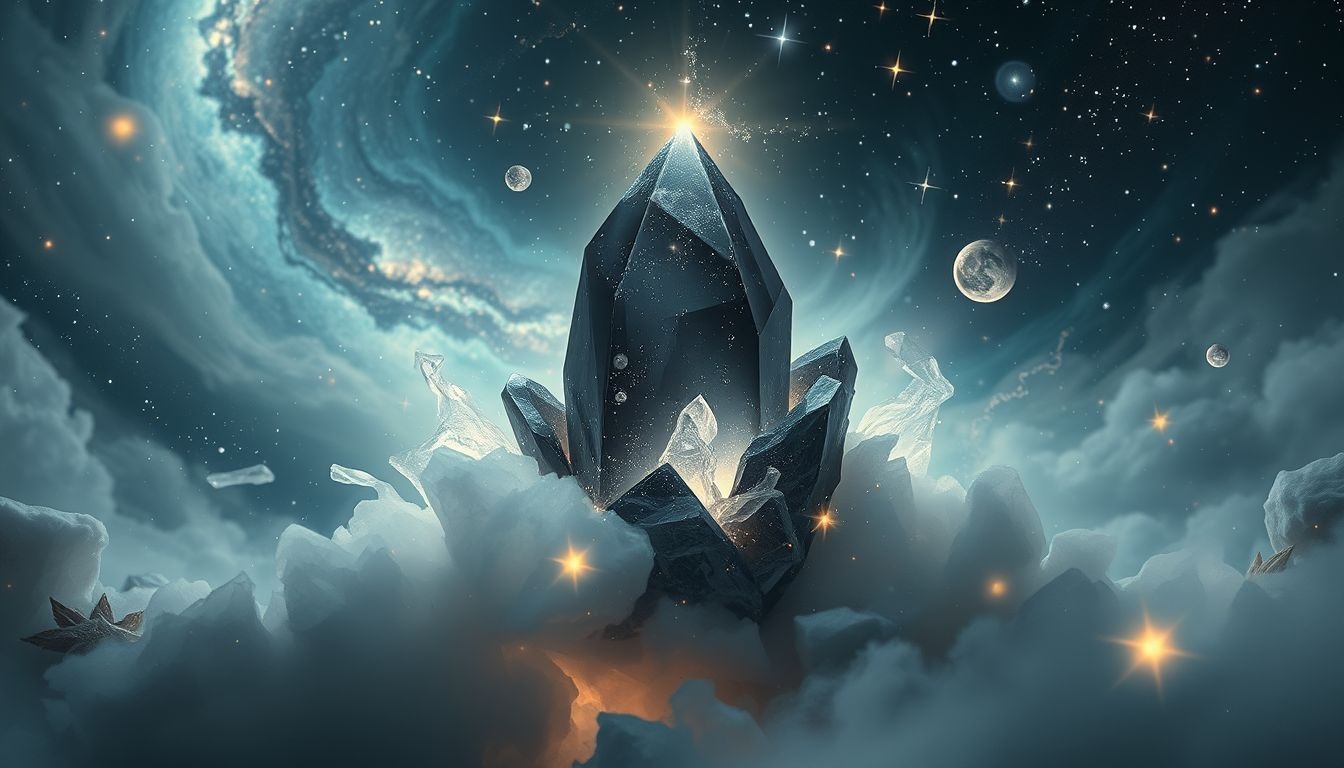 Rêver d’obsidienne grandissante symbolise une puissance spirituelle en expansion.