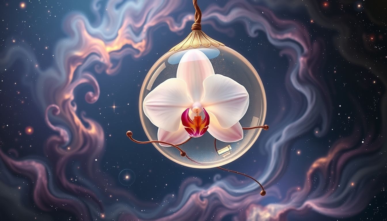 Rêver d’orchidée en pot symbolise contrôle émotionnel et confinement intérieur.