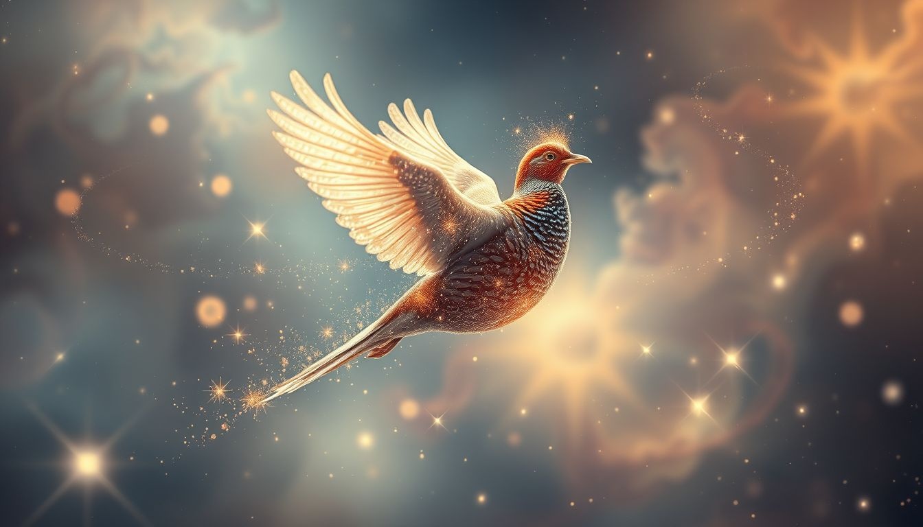 Rêver d’une perdrix sauvage symbolise la liberté et l’instinct naturel.