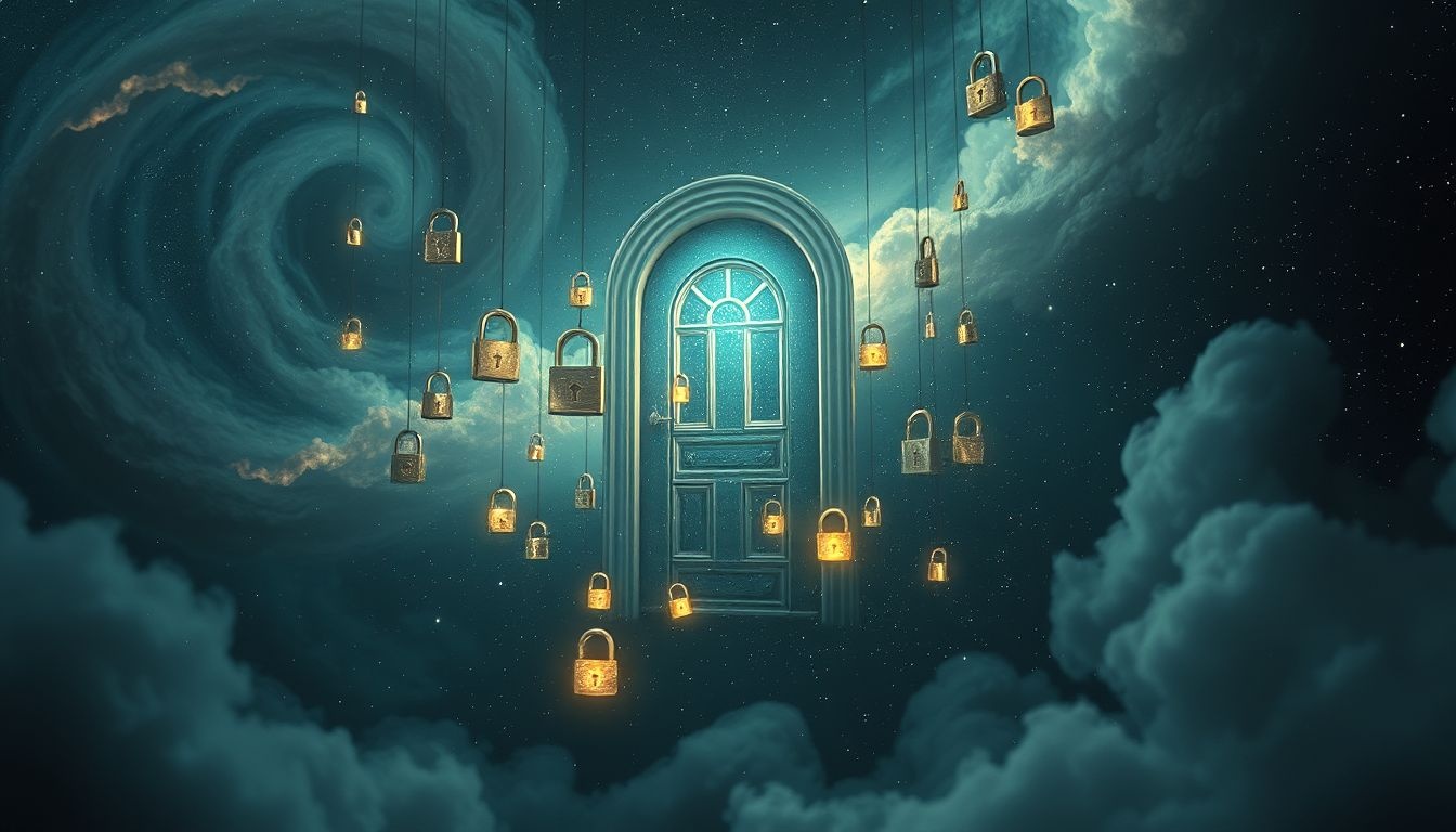 Rêver de serrures multiples reflète une peur intense du danger.