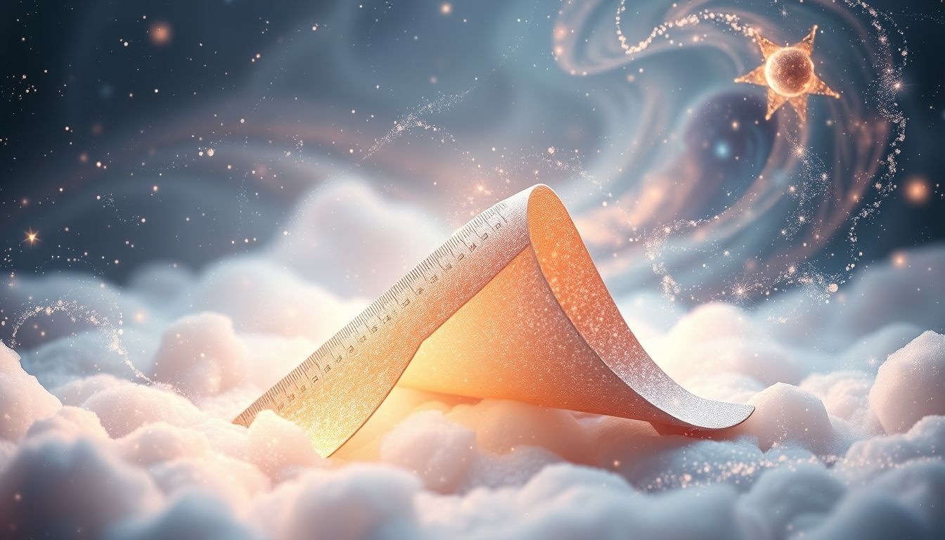 Rêver d'une règle à plis neuve symbolise un contrôle précis et renouvelé.