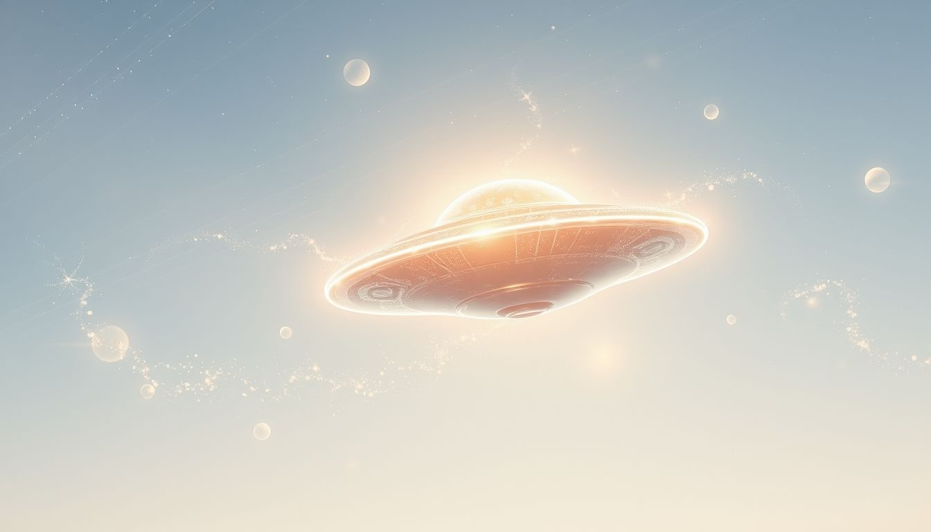 Rêver d’une soucoupe volante diurne symbolise une révélation inattendue.