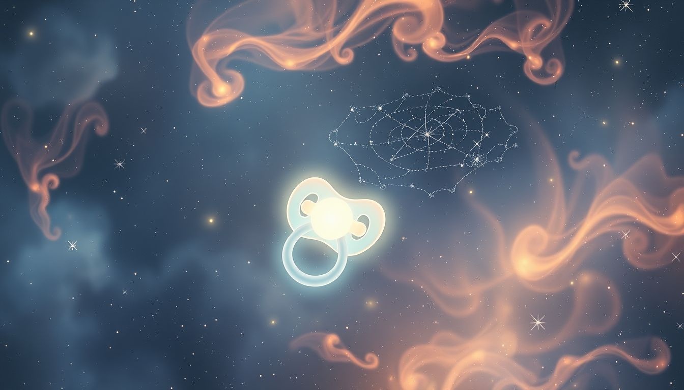 Rêver d'une tétine flottante exprime un besoin de liberté émotionnelle.