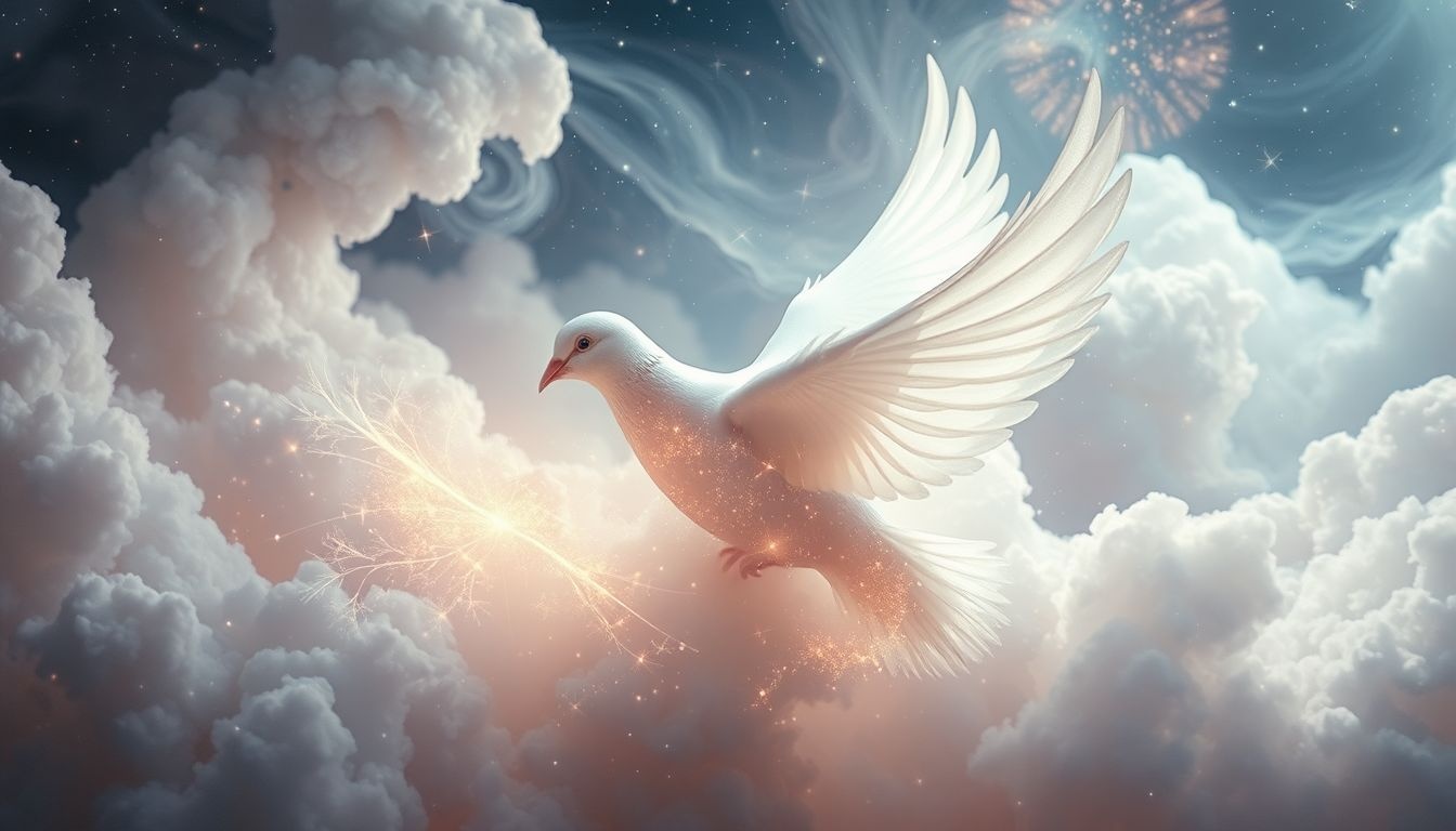 Rêver de tourterelle métamorphosée symbolise une profonde transformation intérieure.