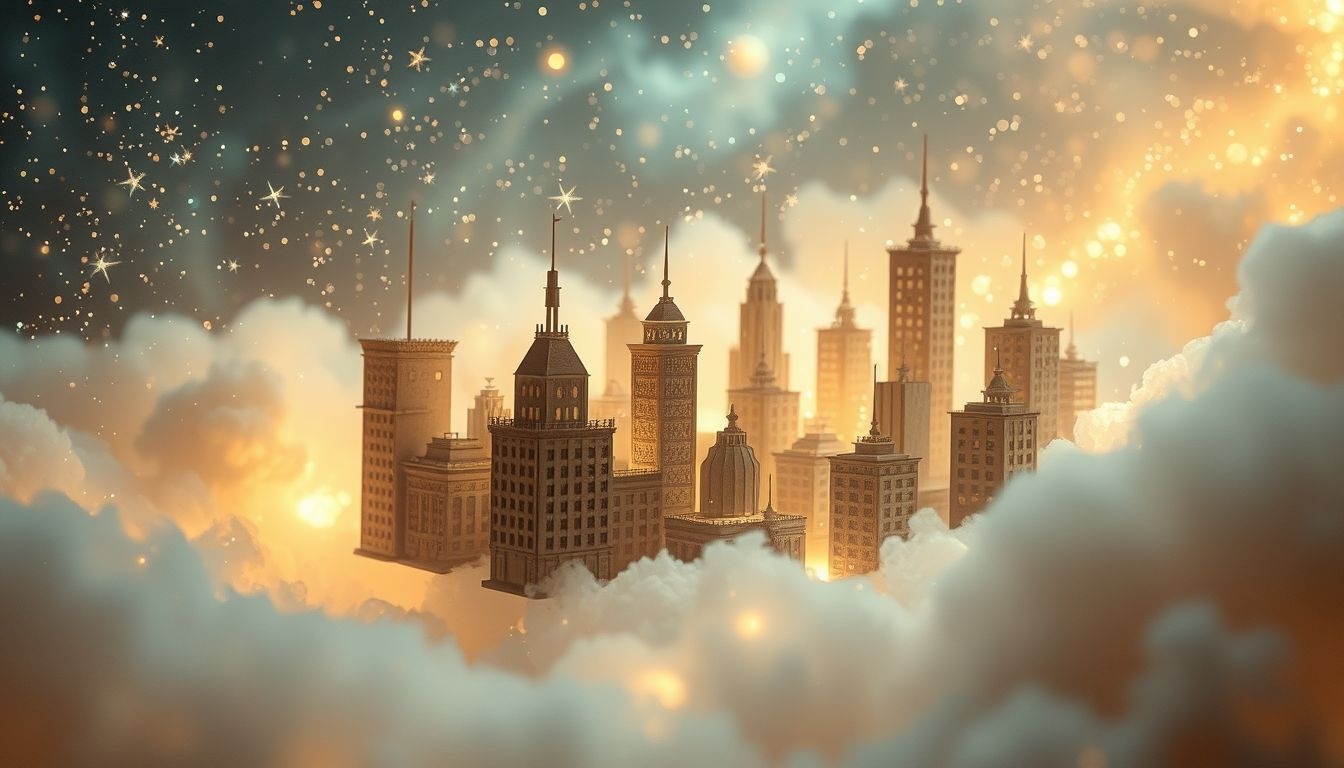 Rêver d’une ville en carton révèle fragilité et illusions urbaines.