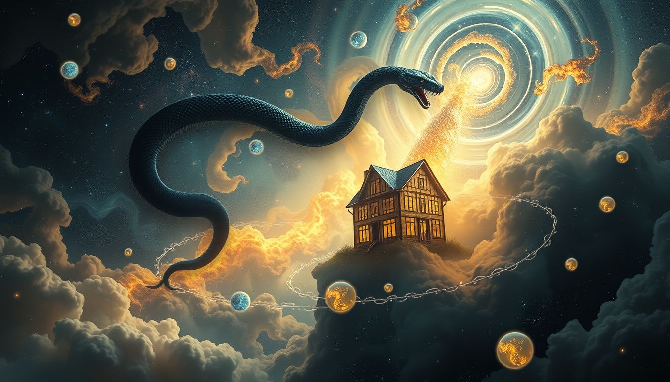 Rêver d'une vipère domestique symbolise trahisons familiales imminentes.