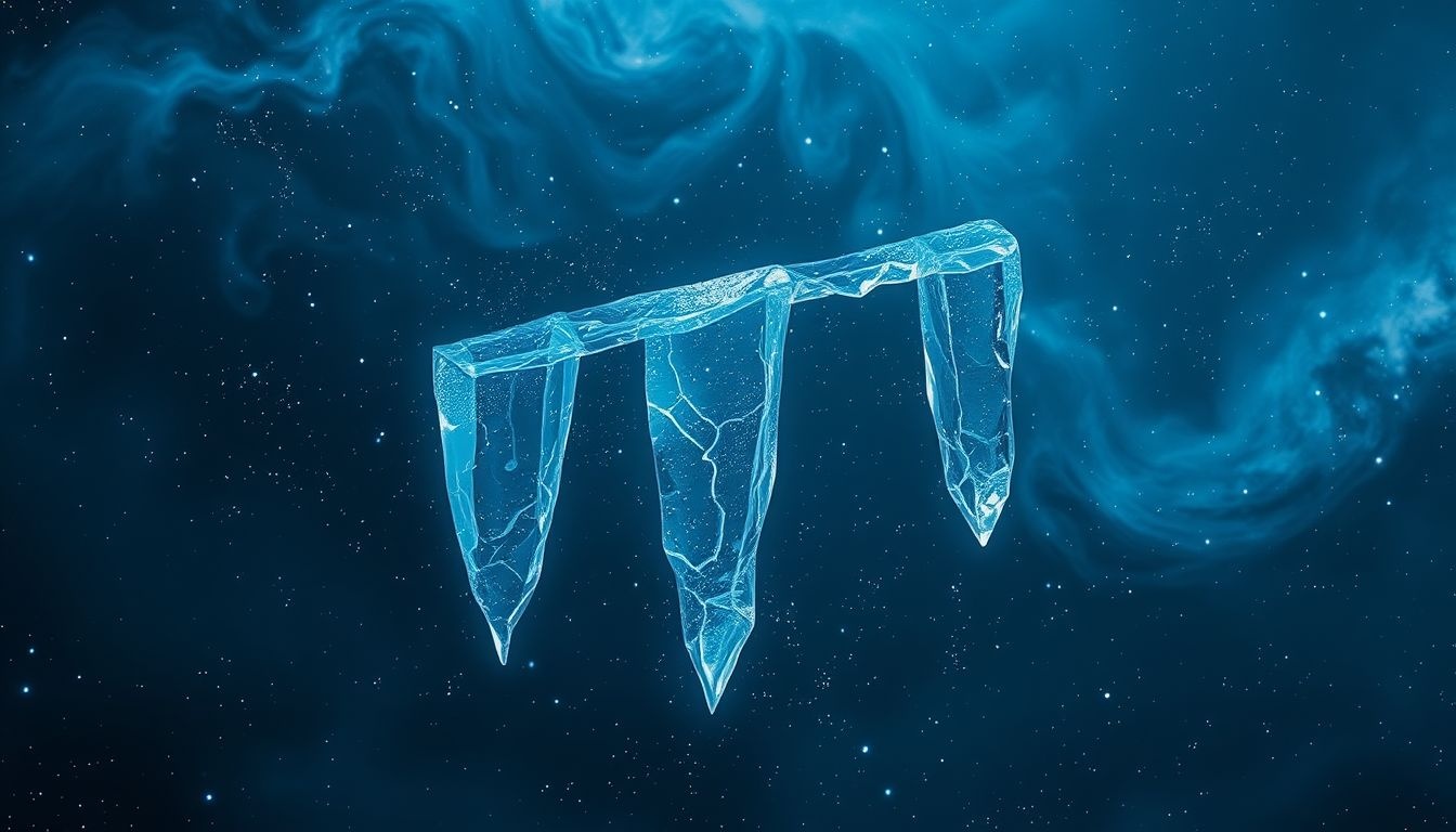 Rêver de barres de glace symbolise souvent une froideur émotionnelle persistante.