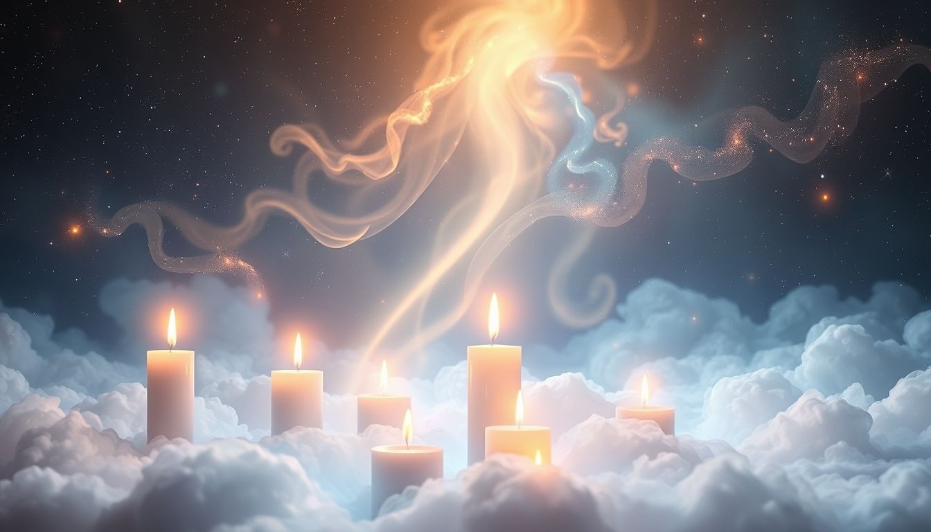 Rêver de bougies allumées symbolise la lumière intérieure et l’éveil.