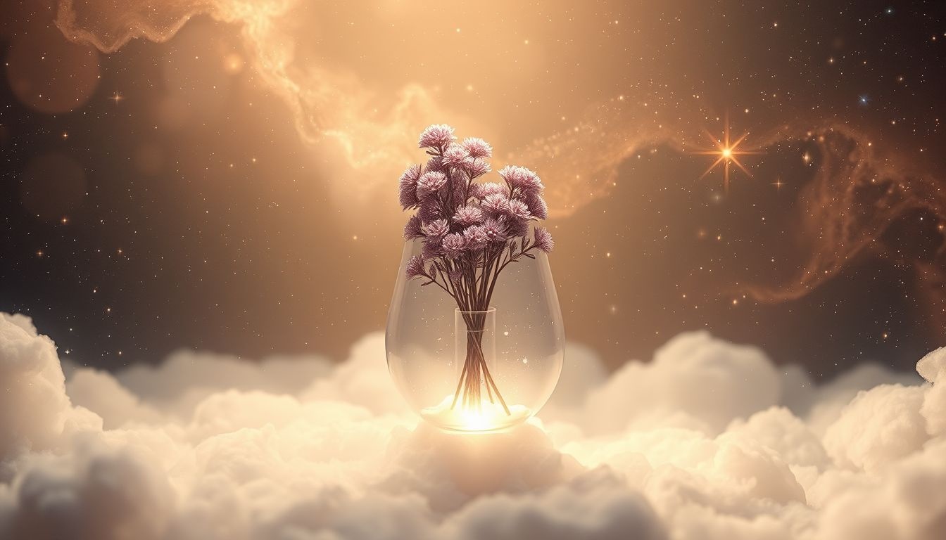 Rêver de bruyère en vase symbolise paix intérieure et modestie.