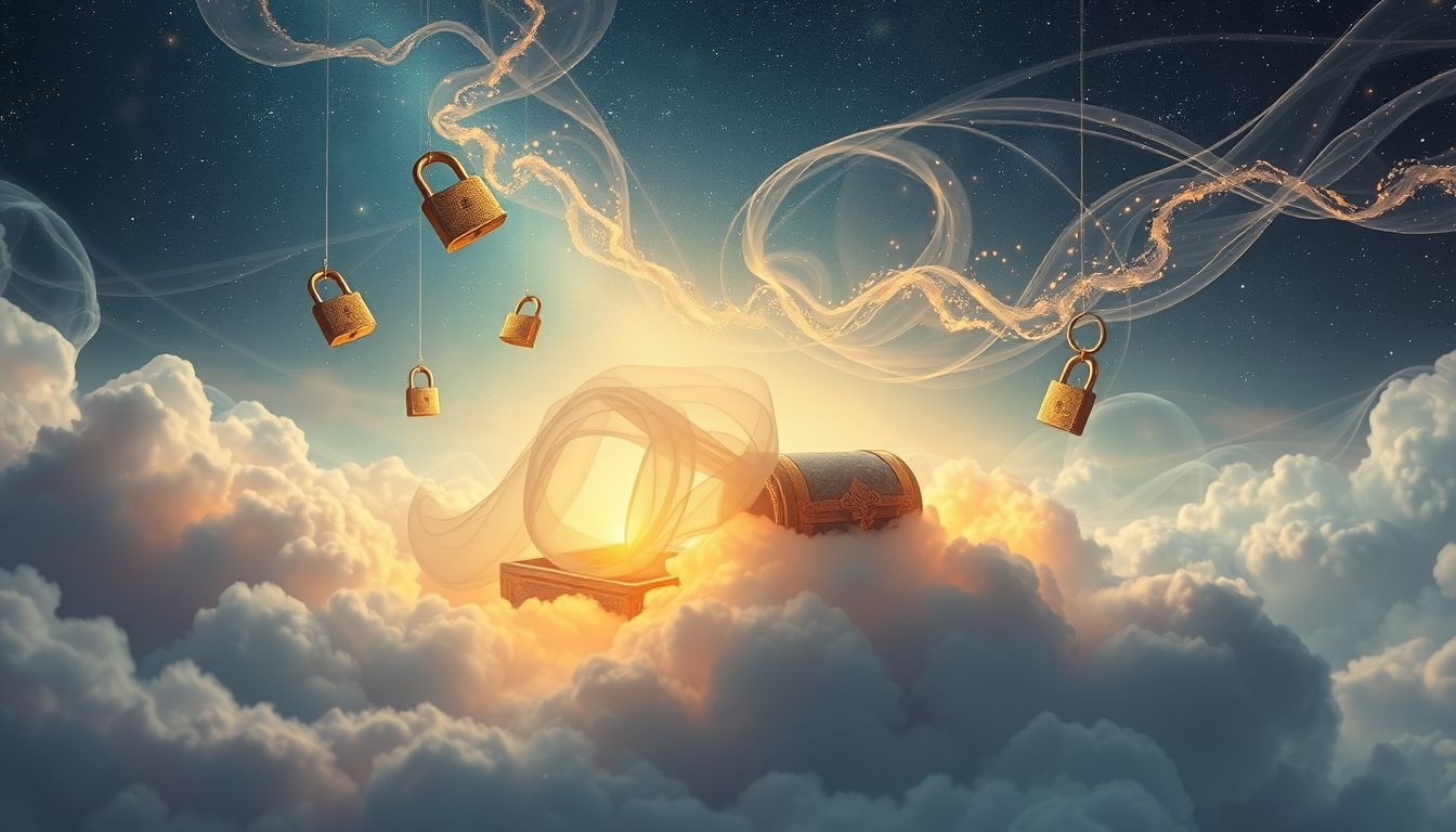 Rêver de cacher un trésor symbolise secrets précieux et protection intérieure.